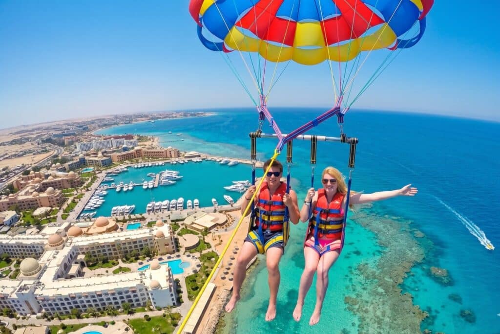 parasailing Hurghada